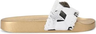 Kurt Geiger Meena Eagle Footy - Dames - Sandalen - Geel - 41 EU - Schoenen