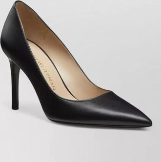 Stuart Weitzman pointed toe pumps smooth finish design