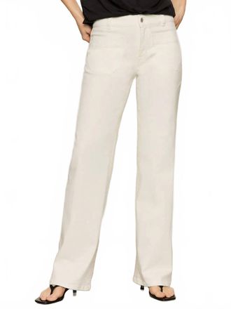 Sanctuary Marine Full Length Pants In White