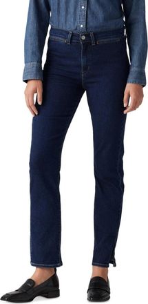 Levi's Tailored 724 Straight Jeans Womens Outside The Screen Denim PALL543