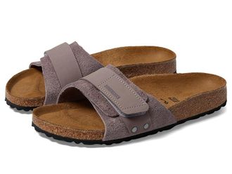 Birkenstock Oita - Suede Womens Shoes Faded Purple : EU 36 (US Womens 5-5.5) Narrow