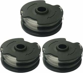 OEM Bobinas De Repuesto Para La Desbrozadora Inal&aacute;mbrica Parkside Prta 20-li C3 (ian351753), Paquete De 3 Hilos Para Desbrozadora Parkside Prta 20-li C3