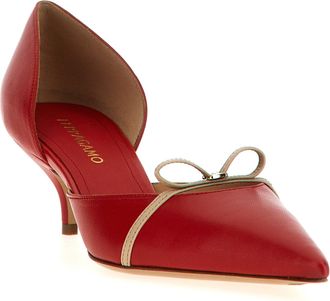 Ferragamo Gyoia Pumps - Red