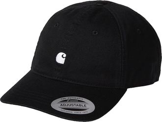 Carhartt Work in Progress Mens Cap Madison Logo Black Cotton Twill Hat