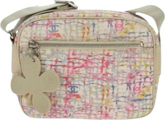 Chanel Pre-owned Cross Body Bags, female, Multicolor, Size: ONE SIZE Pre-owned Vintage Cross Body Bag