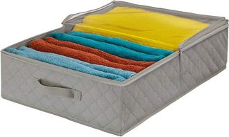 Sorbus Foldable Storage Bag With Clear Cover