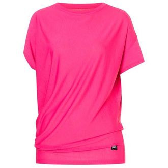 super.natural Yoga Loose Tee T-Shirt f&uuml;r Damen | rosa