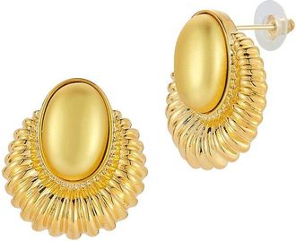 Glaze Jewelry Gold Plated Earrings