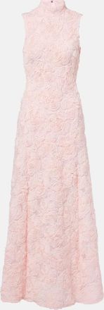 Rotate Abito lungo in mesh