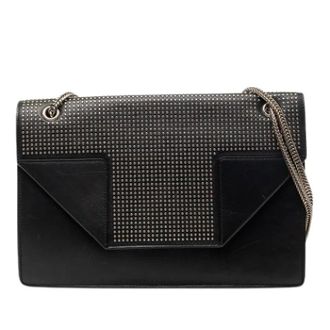 Saint Laurent Borsa a spalla Pre-owned con borchie - - Pre-owned - Donna - Nero - ONE SIZE