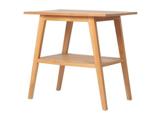 Vente-Unique Mueble de ba&ntilde;o de teca - 80 cm - BOBOTSARI