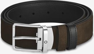 Montblanc Wildleder-G&uuml;rtel Everyday - 35 mm