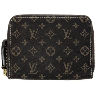 Louis Vuitton Monogram Idylle Brown Fusain Monogram Idylle Coin Purse/Coin Case (Pre-Owned)
