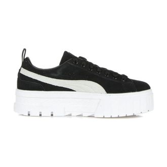 Puma Puma, Dames, Schoenen, Zwart, Maat: 38 1/2 EU Leer