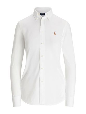 Ralph Lauren Slim Fit Knit Cotton Oxford Shirt