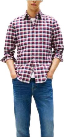 Tommy Hilfiger Heritage Oxford Tartan Shirt - Heren - Casual Overhemden - Veelkleurig - M - Katoen - Overhemden