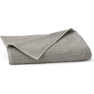 Boll & Branch Turkish Waffle Bath Towel in Pewter at Nordstrom