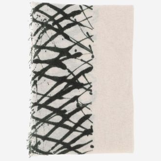 Faliero Sarti Womens Siox Scarf Ivory Cashmere Scarfs