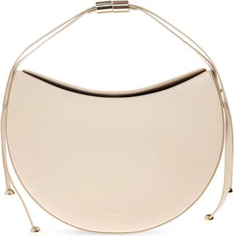 Furla Moonstone Bag - Dames - Handtassen - Beige - ONE Size - Leer - Tassen