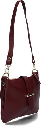 Notre-V Burnley Classic Grain - Dames - Tassen - Rood - Maat: ONE Size Leer