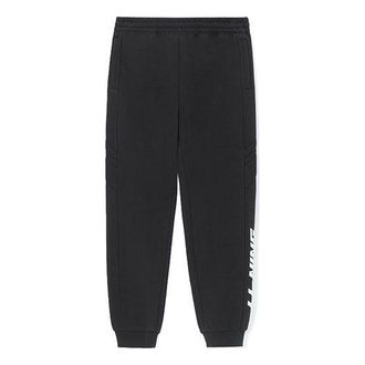 Li-Ning Graphic Sweatpants Black White AKLS077-1
