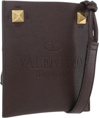Valentino Pre-owned Leather Cross Body Bag - Dames - Vintage Schoudertas - Bruin - ONE Size - Leer - Vintage