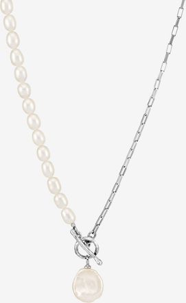 Dower & Hall Timeless Keshi Pearl Drop Chain Necklace in Sterling Silver at Nordstrom, Size 18
