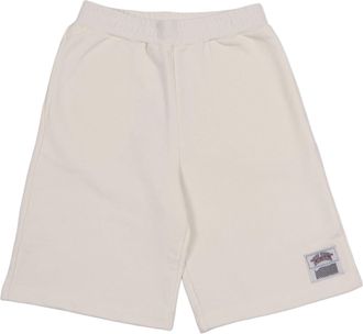 Golden Goose Journey Unisex normale korte mix katoenfleece met labelapplicatie