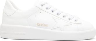 Golden Goose White Leather Sneakers