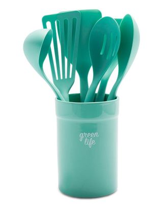 GreenLife Greenlife 7Pc Utensil Set With Crock