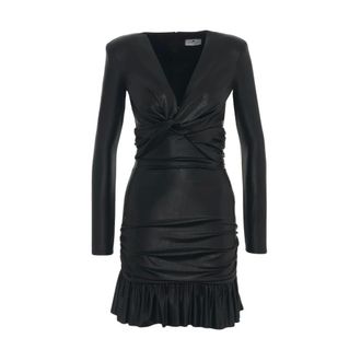Elisabetta Franchi Dames, Jurken, Zwart, Maat: XS