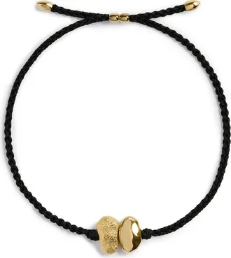 Monica Vinader Antica Cord Bracelet in 18K Gold Vermeil at Nordstrom