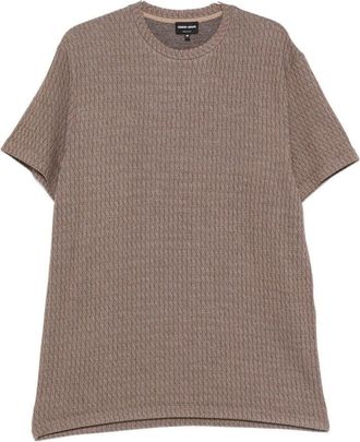 Giorgio Armani Classic T-Shirts And Polos With Timeless Silhouette