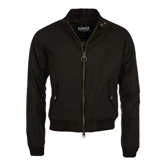 Barbour Merchant Wax Jacket - Heren - Bomber jackets - Groen - XL - Katoen - Jassen