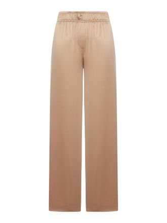 Brunello Cucinelli STRETCH SILK SATIN TRACK PANTS - Brunello Cucinelli - Woman