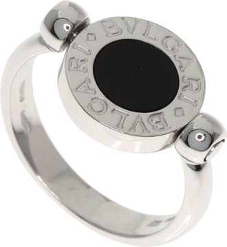 Bulgari White Gold (18K) Band Ring (Pre-Owned)