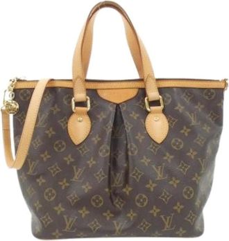 Louis Vuitton Pre-owned Handbags, female, Brown, Size: ONE SIZE Pre-owned Canvas Handbag