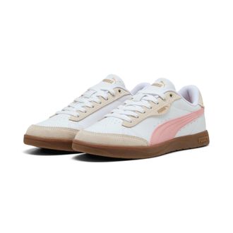 Puma Sneaker PUMA VIKKY STAR OG, Damen, Gr. 40,5, rosa (puma wei&szlig;, rosy outlook), Leder, unifarben, Schuhe Sneaker, f&uuml;r sportlichen Look im Alltag, mit Led