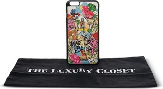 Dolce & Gabbana Cover per iPhone 6/6S con stampa grafica - Blu