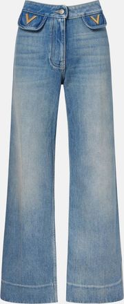 Valentino Jeans a gamba larga VGold