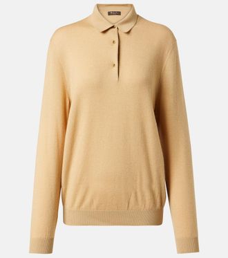Loro Piana Polo Luciole in misto cashmere