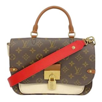 Louis Vuitton Pre-owned Cross Body Bags, female, Brown, Size: ONE SIZE Pre-owned Canvas Crossbody Bag