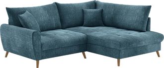 Mr. Couch Ecksofa »Blackburn II, L-Form« Mit Kaltschaumpolsterung bis 140 kg belastbar