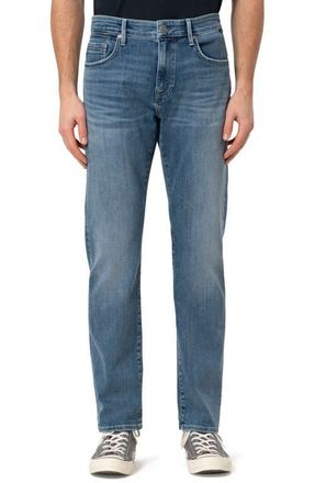 Mavi Zach Straight Leg Jeans in Mid Brushed Organic Vintage at Nordstrom, Size 42 X 34