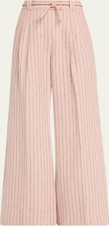 Zimmermann Alchemy Linen Wide-Leg Pants