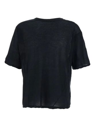 Rick Owens T-shirt girocollo - Nero
