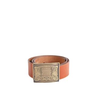 Fendi Pre-owned Leather Belt - female - Fendi Vintage - Vintage Belts - Brown - ONE SIZE - Pre-owned
