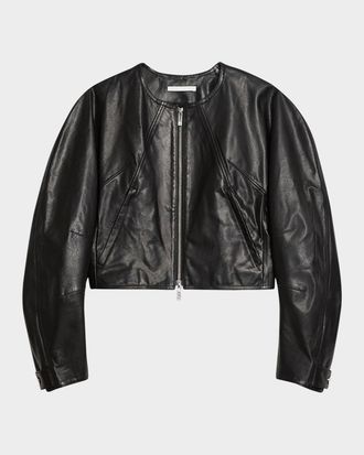 Helmut Lang Articulated Leather Jacket