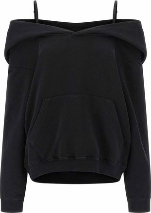 Maison Margiela Off-Shoulder Hoodie