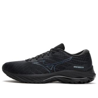 Mizuno Wave Rider 26 Black Dark Grey Dark Blue J1GC220303
